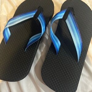Funny flip flops NEVER WORN!
